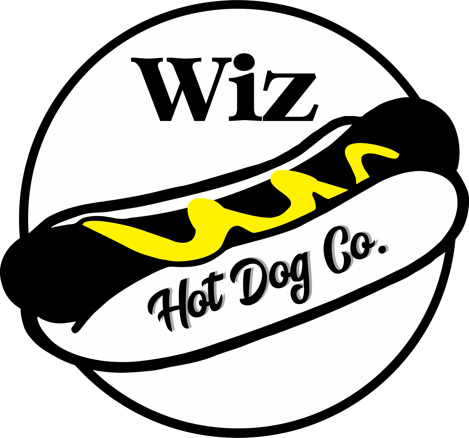 Wiz Hot Dog Co Logo